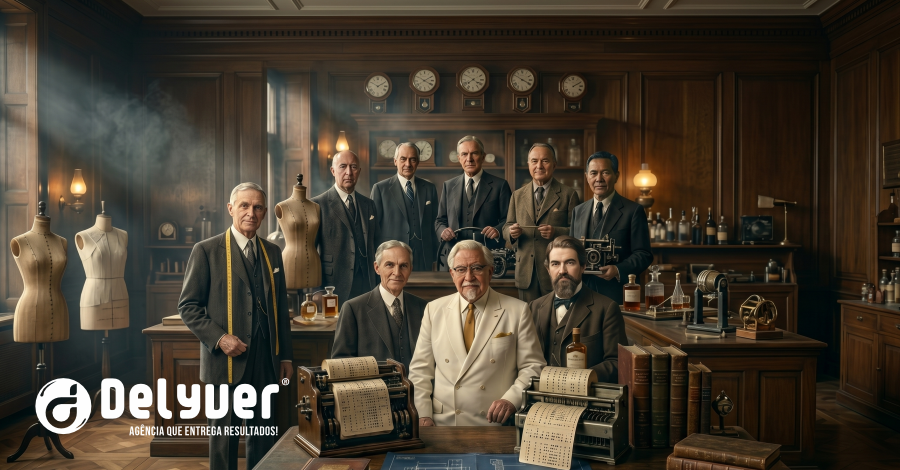 8 Gigantes Mundiais Criadas Depois dos 40 Anos — e o Que Isso Ensina Sobre Empreendedorismo