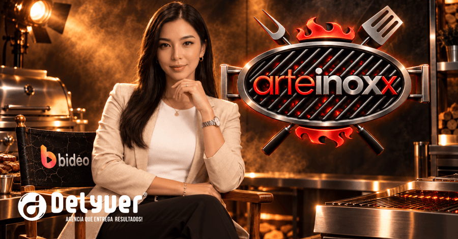 Arteinoxx: apresentação comercial em vídeo com foco em pronta entrega, autoridade visual e vendas